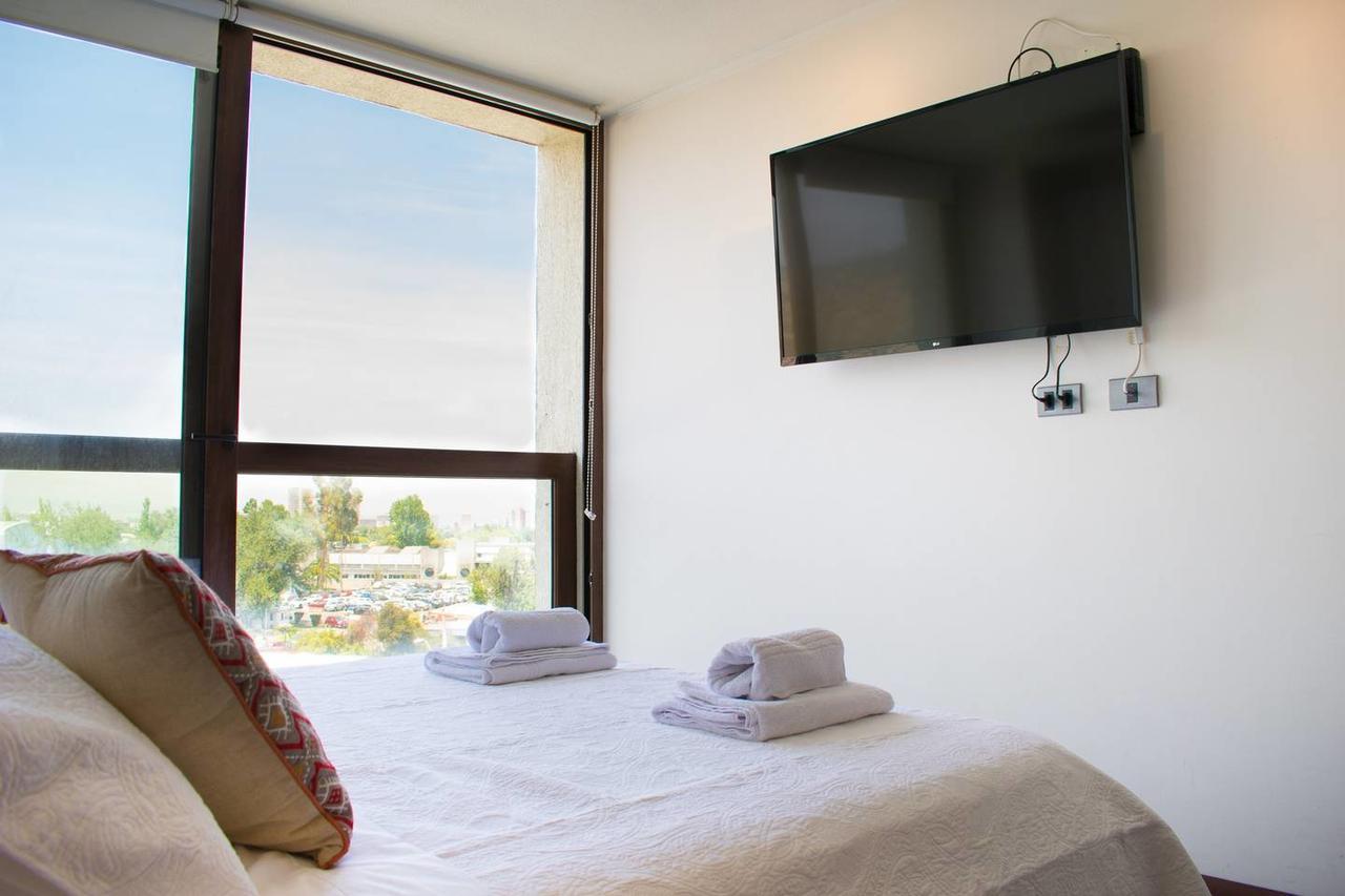 Lotus Blanc Studio- W/ Mountain View, Pool And Gym Santiago Exterior photo